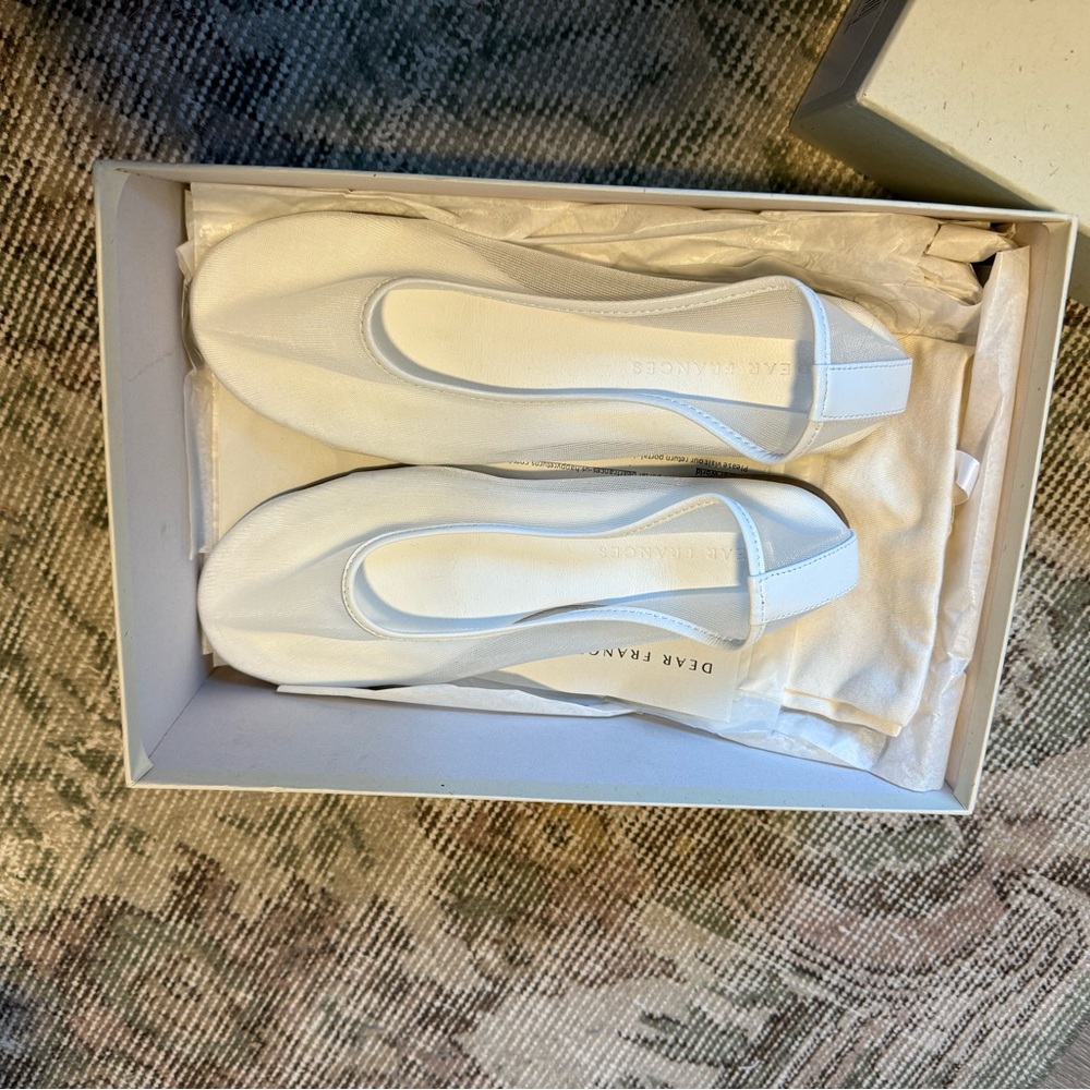 Dear Frances Balla Mesh White Ballet